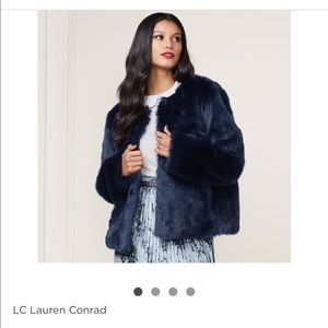 Lauren Conrad Runway Collection - Faux Fur Jacket